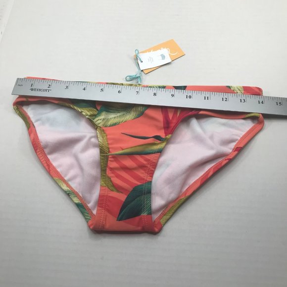 Kona Sol Women's Size Small 4-6 High Coverage Hipster Bikini Swim Bottom New - Picture 7 of 9
